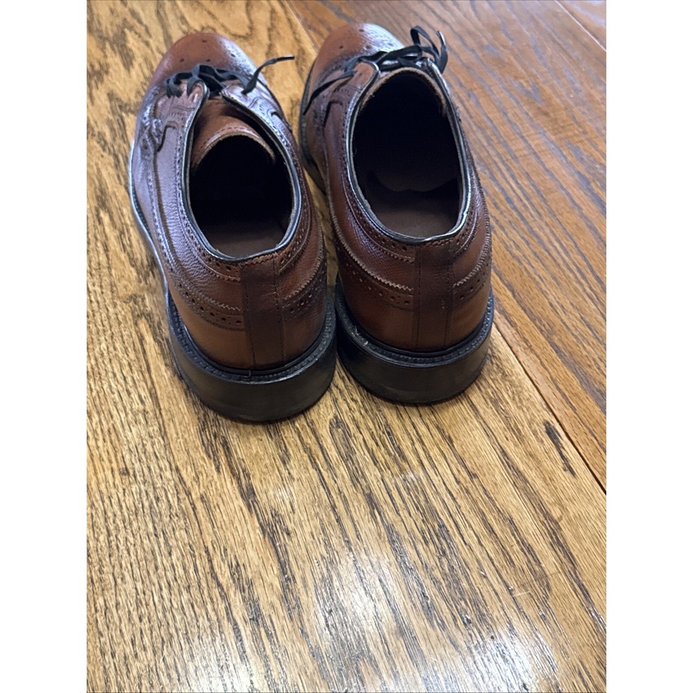 Imperial Biltrite Shoes Mens 11C  Wingtip Oxford Brown Leather Lace Up‎ - Picture 6 of 10